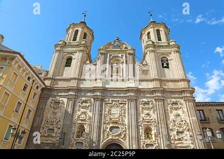 Kirche von Santa Isabel de Portugal, Zaragoza, Spanien Stockfoto