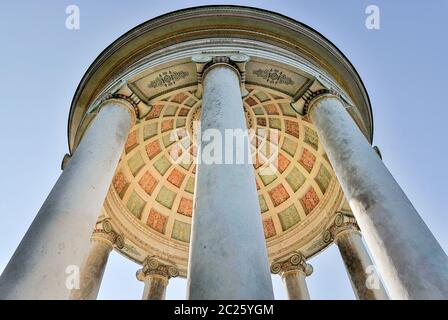Monopteros-Tempel im englischen Garten in München, Bayern, Deutschland Stockfoto