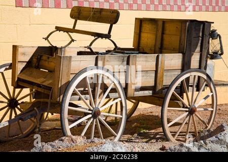 Wagen im historischen Viertel, Boulder City, Nevada, USA, Nordamerika Stockfoto