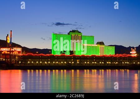 Tropicana Express Casino & Colorado River, Laughlin City, Nevada, USA Stockfoto