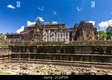 Angkor Thom, Baphuon, ist dreistufiger Tempelberg, alte Hauptstadt des Khmer Reiches, Siem Reap, Kambodscha, Südostasien, Asien Stockfoto