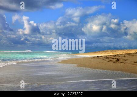 Blick auf den Atlantischen Ozean. South Beach Miami Stockfoto