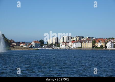 Ostsee bei Karlskrona Stockfoto