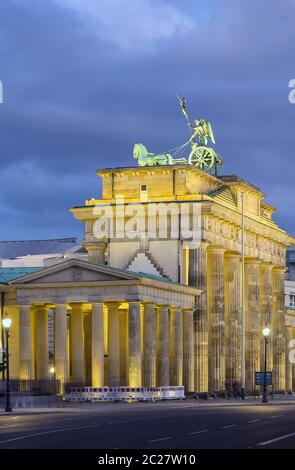 Brandenburger Tor, Berlin Stockfoto