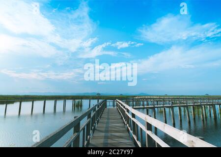 Sam Roi Yot Frischwasser Marsh Stockfoto