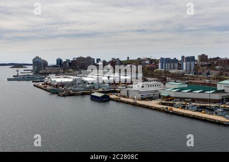 Die Stadt Halifax in Kanada Stockfoto