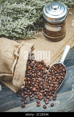 Kaffee Bohnen Stockfoto