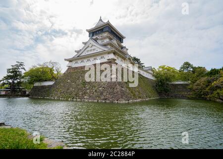 Kokura Castle Wahrzeichen in Kitakyushu, Japan Stockfoto