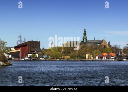 Nordic Museum und Vasa Ship Museum, Stockholm Stockfoto