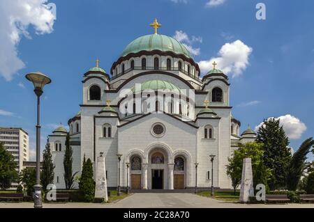 Kirche von Saint Sava, Belgrad Stockfoto