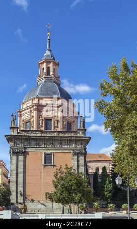 Kirche von San Andres, Madrid Stockfoto