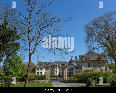 Frühling im deutschen Münsterland Stockfoto