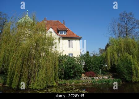 Villa in Vechta Stockfoto