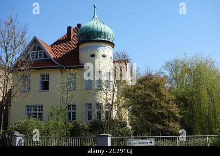 Villa in Vechta Stockfoto