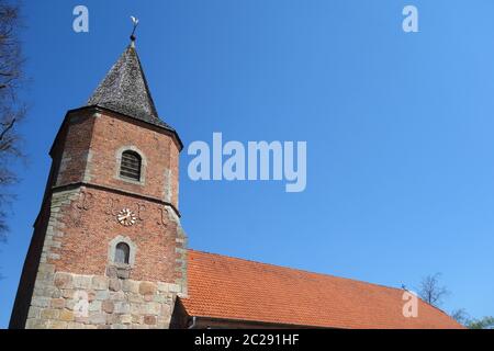 Kirche der Heiligen Maria in Oythe Stockfoto