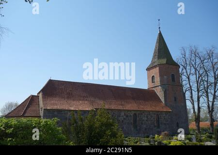 Kirche der Heiligen Maria in Oythe Stockfoto