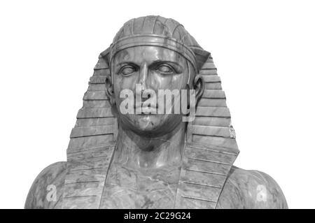 Ägypten Statue von Ramses dem Großen Stockfoto