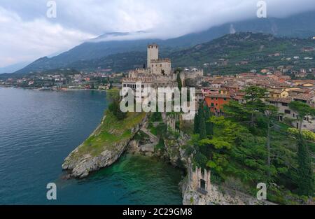 Malcesine Stockfoto