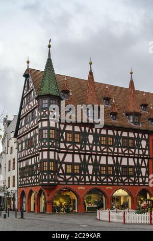 Altes Rathaus in Fulda, Deutschland Stockfoto