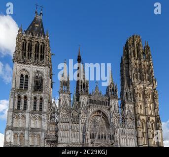 Rouen Kathedrale, Frankreich Stockfoto