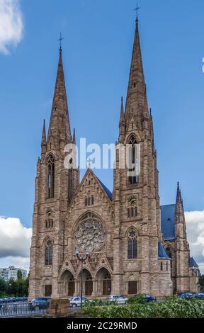 St. Paul Kirche, Straßburg Stockfoto