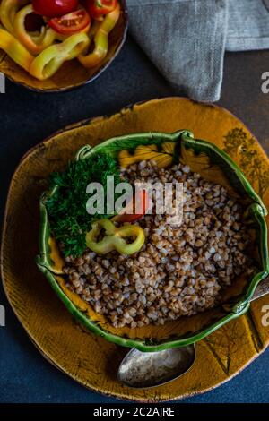 Gesunde Ernährung-Konzept Stockfoto