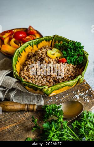 Gesunde Ernährung-Konzept Stockfoto