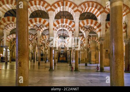 Moschee-Kathedrale von Cordoba, Spanien Stockfoto
