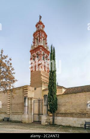 Kirchturm Der Baptistischen Kirche, Ecija, Spanien Stockfoto