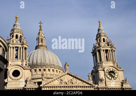 St. Paul's Cathdral in London Stockfoto