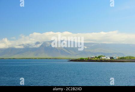 Sonnigen Sommertag Stockfoto