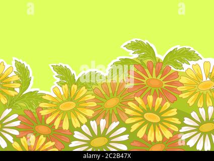 Seamless Floral Pattern Stockfoto