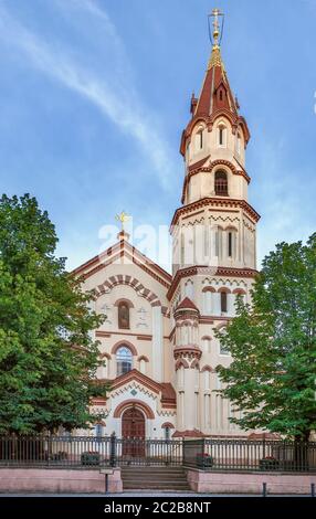 Kirche des heiligen Nikolaus, Vilnius, Linuania Stockfoto