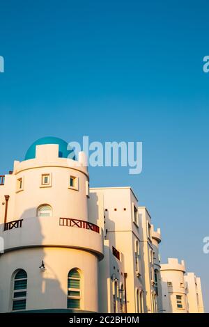 Asan Blue Crystal Mediterranean Village in Asan, Korea Stockfoto