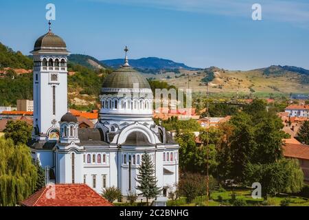 Der Tempel in Sighisoara Stockfoto