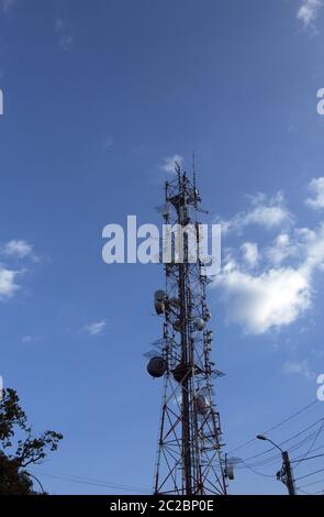 Fernmeldeturm Stockfoto