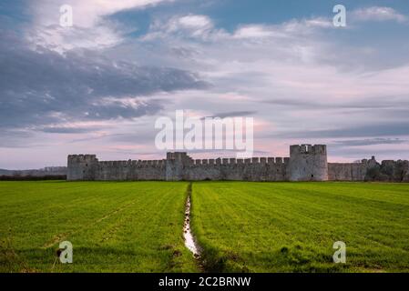 Mittelalterliche Burg von Bashtove, Albanien. Stockfoto