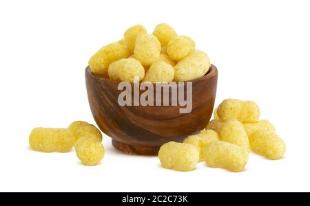 Mais-sticks isolierten auf weißen Hintergrund Stockfoto