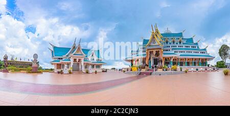 Wat Pa Phu Kon Stockfoto