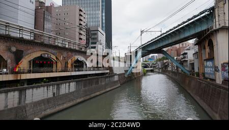 Tokio, Japan 27. Juni 2019: Akihabara-Bezirk in Japan Stockfoto