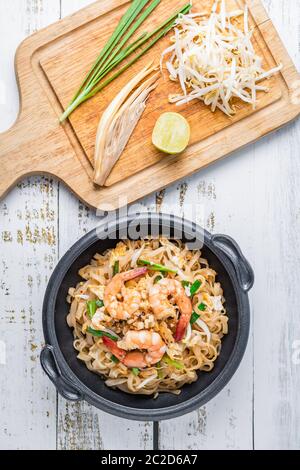 Pad Thai Stockfoto