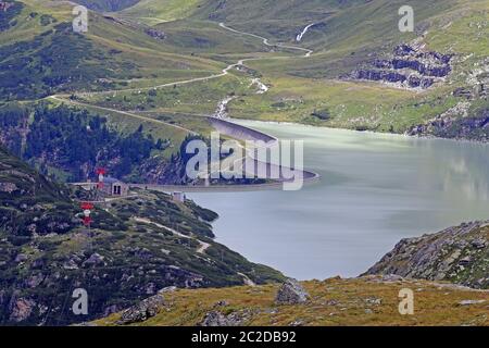 Der Tauernmoossee im Nationalpark hohe Tauern Stockfoto