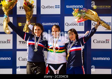 MONT ST ANNE, KANADA - 5. SEPTEMBER 2010. Stockfoto