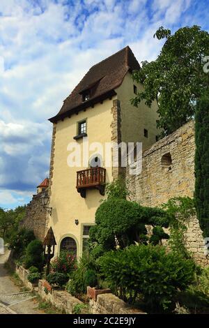 Sulzfeld am Main der Fränkischen Idylle Stockfoto