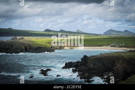 Bei Clougher fahren Sie an der Westküste Irelands Stockfoto