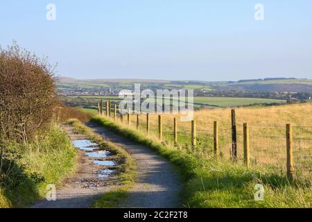 cornwall Landschaft Landschaft Stockfoto