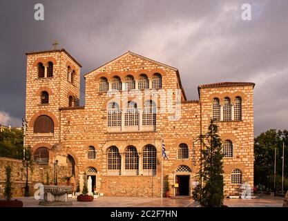 Die Kirche des Hl. Demetrius, der Schutzpatron von Thessaloniki, Griechenland Stockfoto