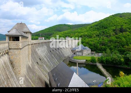 Eder-Reservoir Stockfoto