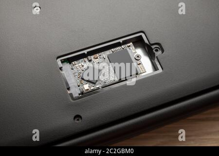 M.2 SSD-Speicher Stockfoto