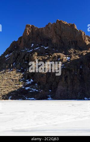Eagle Valley Reservoir, Spring Valley State Park, Pioche, Nevada, USA Stockfoto